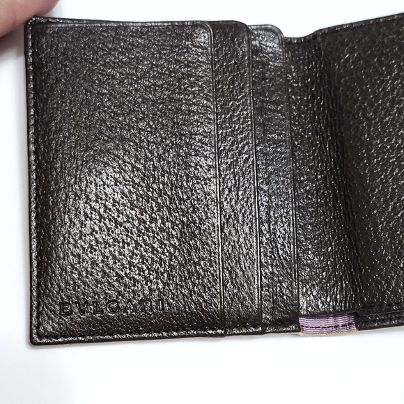 BVLGARI Logomania Bifold Wallet Authentic - Picture 8 of 16